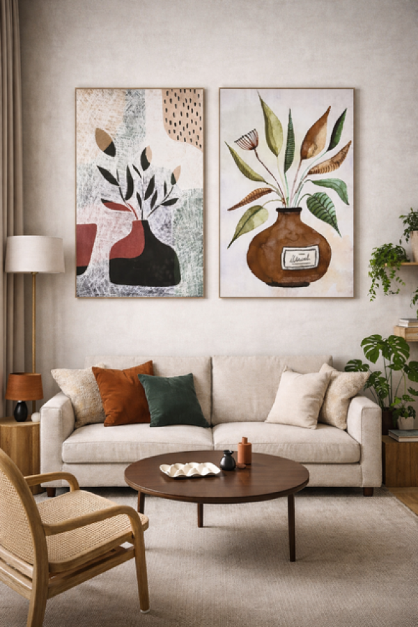 Obraz Vase modern color 100x140 cm