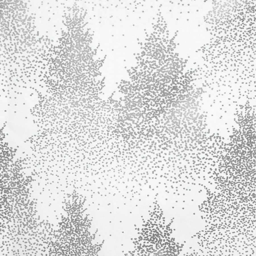 Obrus świąteczny Choinki srebrne 140 x 240 cm  - Atmosphera
