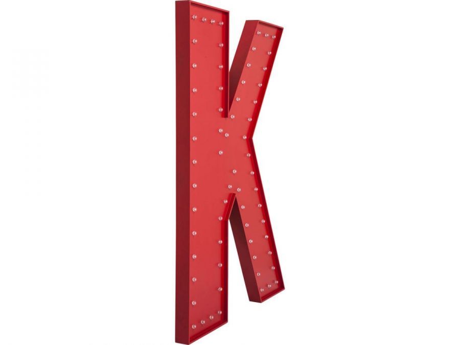Lampa Kinkiet led litera "K"  - Kare Design