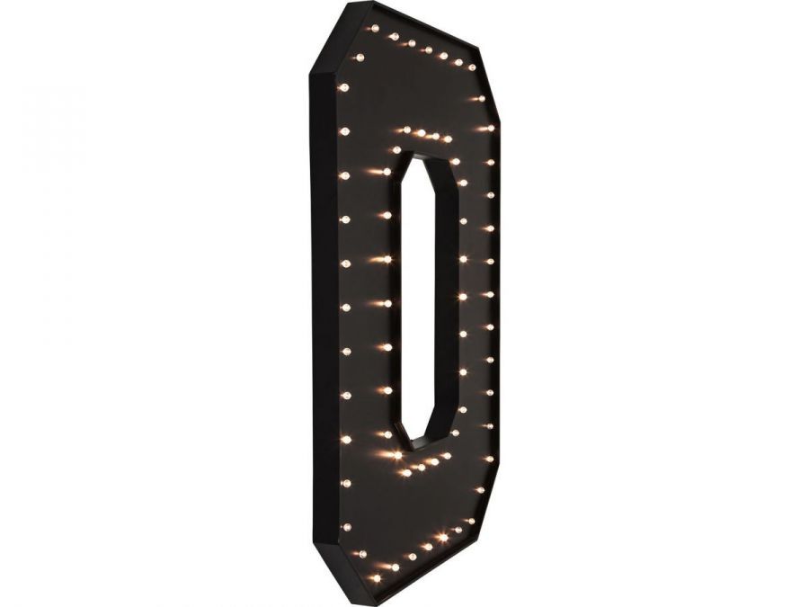 Lampa Kinkiet led litera "O"  - Kare Design