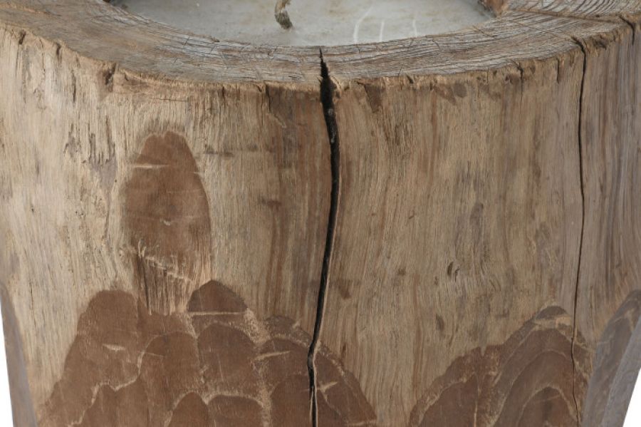 Ogromna świeca drewniana 40 cm - Item International