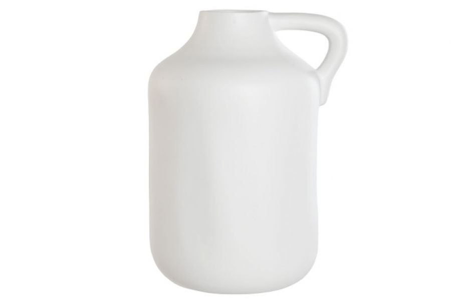 Ogromny Wazon ceramiczny Santorini biały 50 cm - Item International