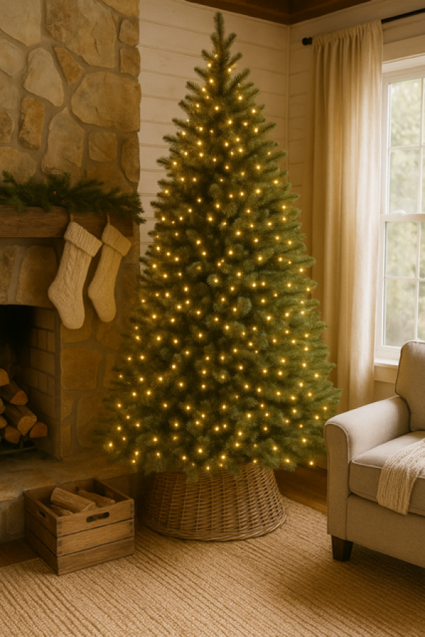 Osłonka wiklinowa pod choinkę - Atmosphera