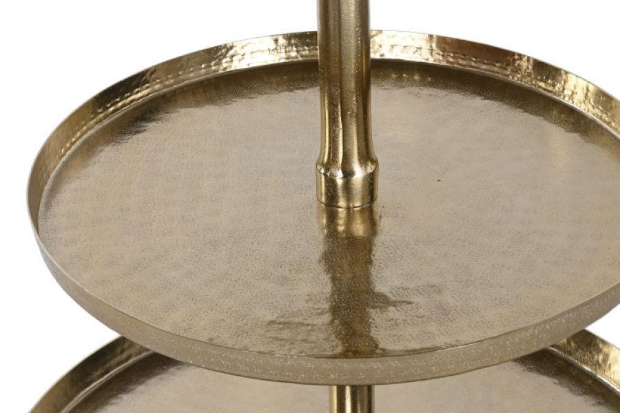 Patera złota aluminiowa 5-poziomowa 148 cm