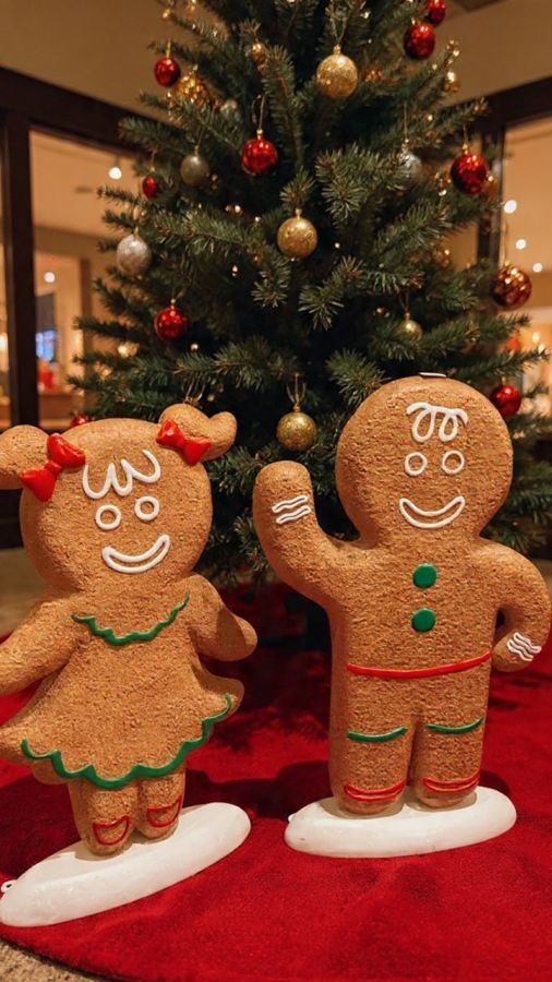 Piernikowe ludziki Ona i On zestaw 