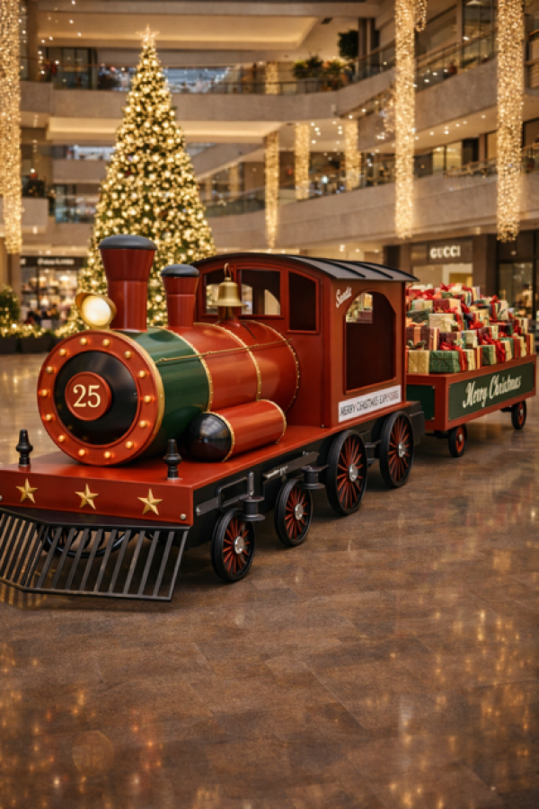 Pociąg Świąteczny Merry Christmas Express 594 cm 