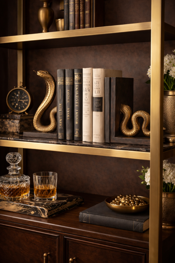 Podpórki do książek Snake