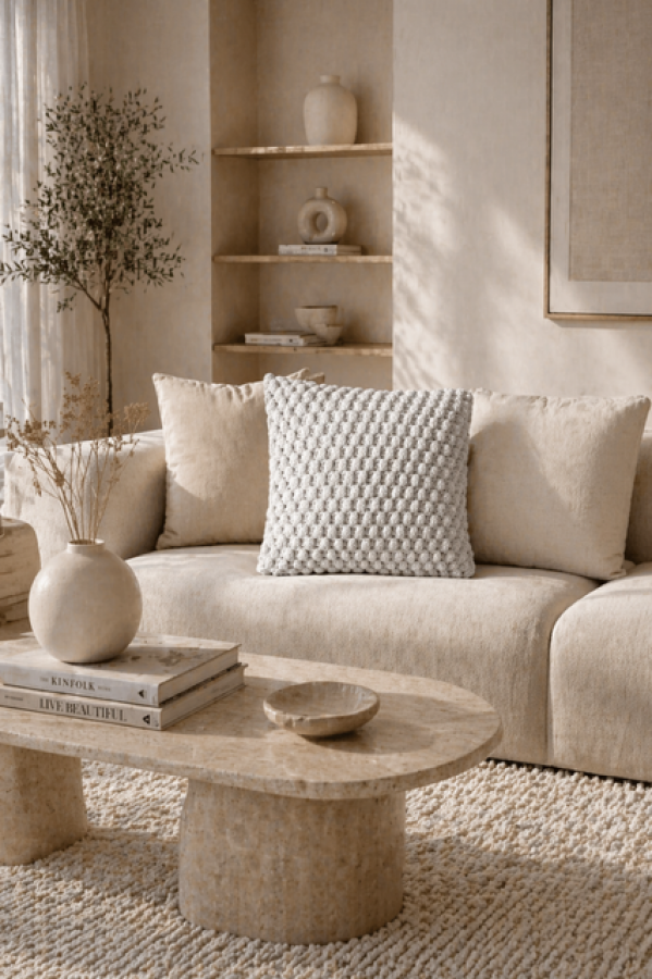 Poduszka Cosy I biała   - Invicta Interior