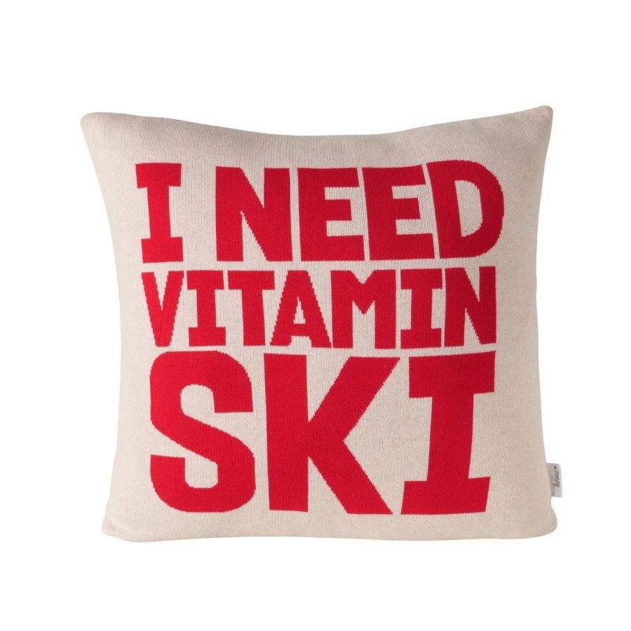 Poduszka I need vitamin Ski  - Boltze
