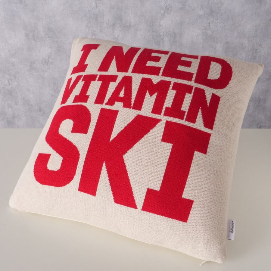 Poduszka I need vitamin Ski  - Boltze