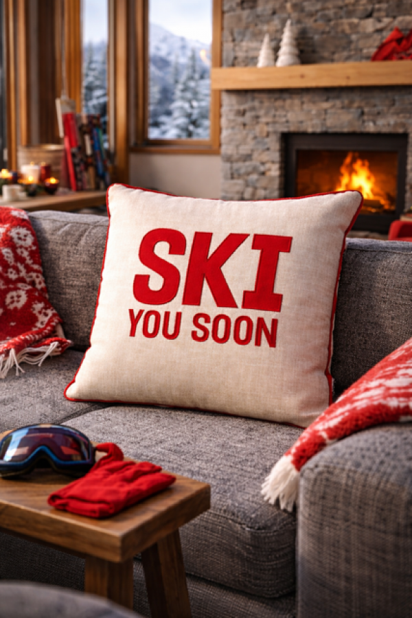 Poduszka Ski you soon - Boltze