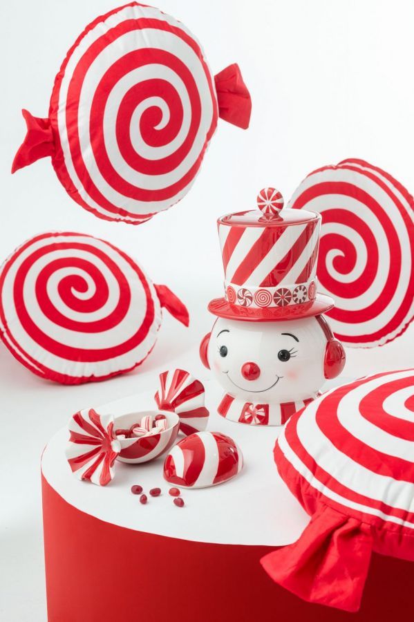 Poduszka świąteczna Candy 45 cm - J-Line