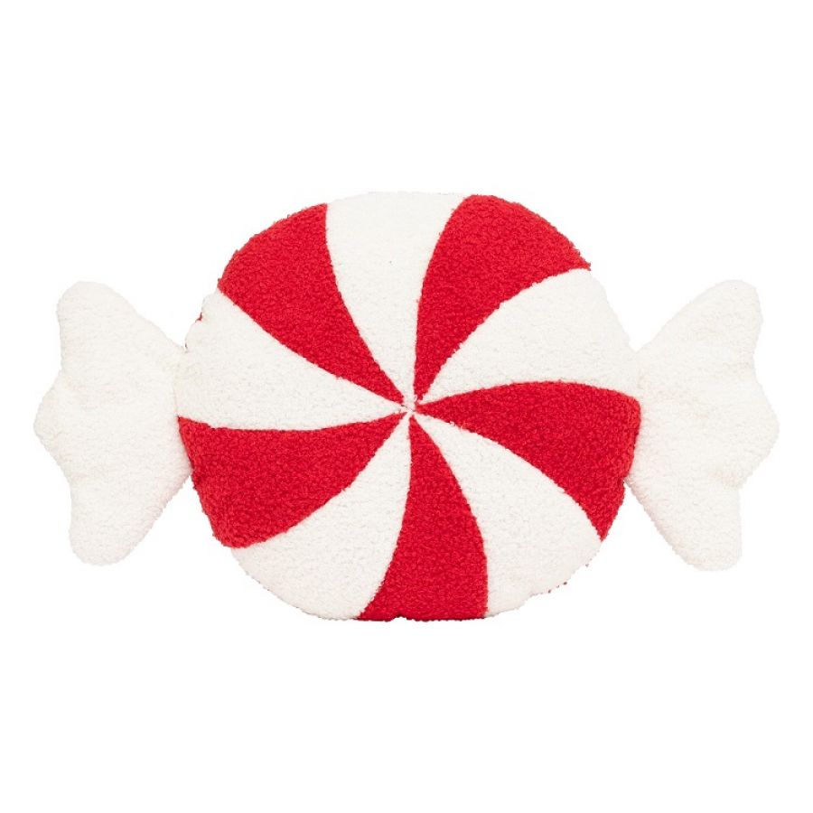 Poduszka świąteczna Candy Cukierek boucle