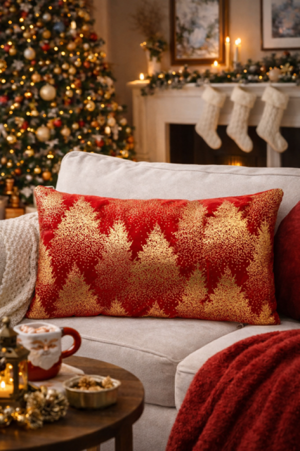 Poduszka świąteczna Choinki - Atmosphera