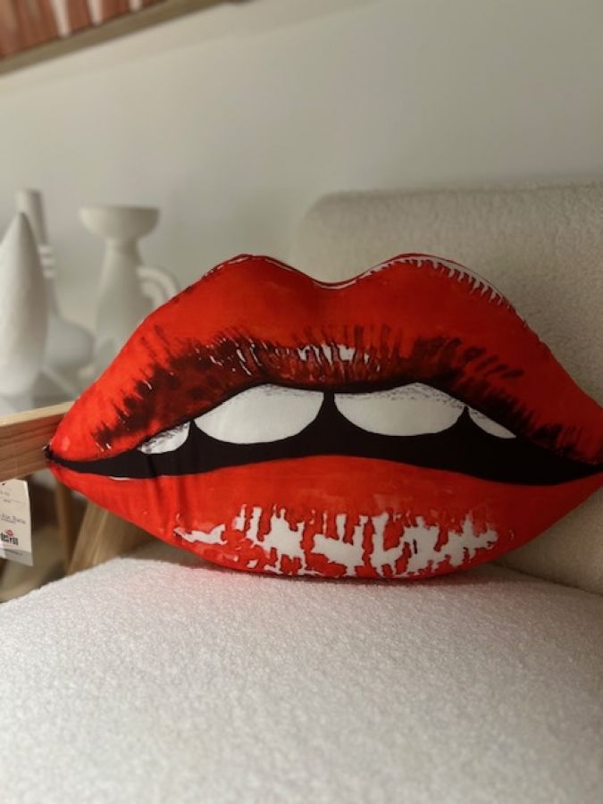 Poduszka Usta Pop Art 65cm