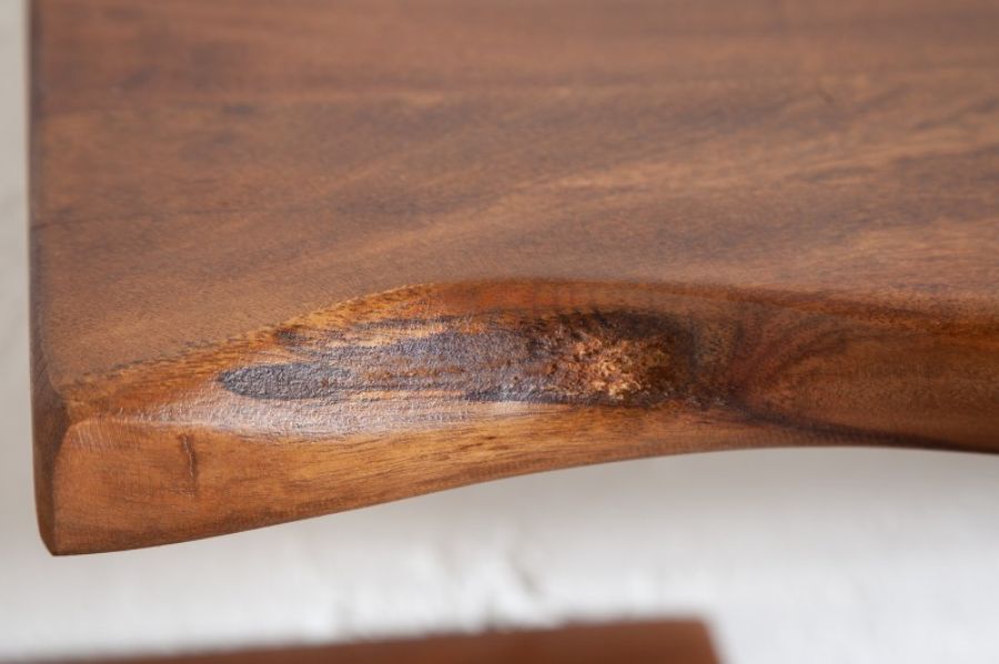 Półka drewniana Mammut 115cm - Invicta Interior