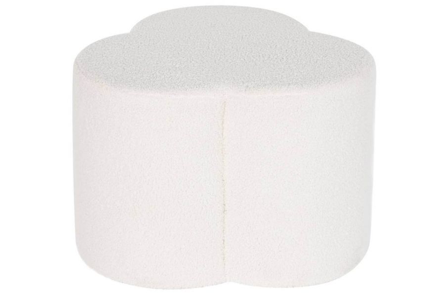 Puf Boucle Bloom biały - Item International