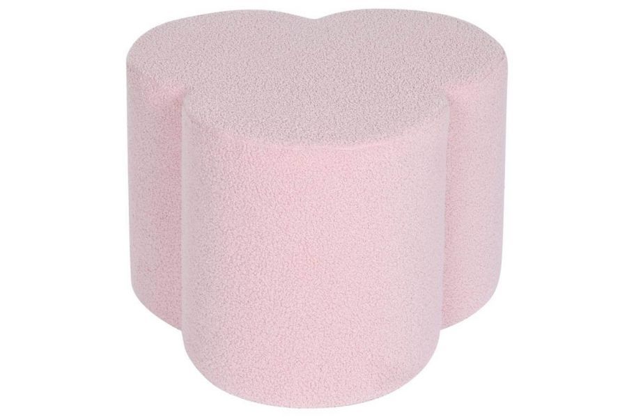 Puf Boucle Bloom różowy - Item International