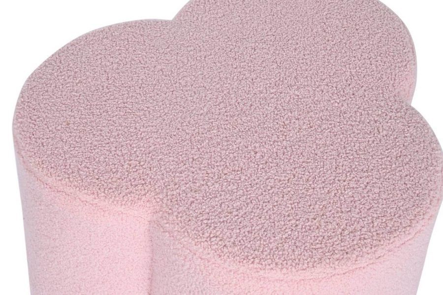 Puf Boucle Bloom różowy - Item International
