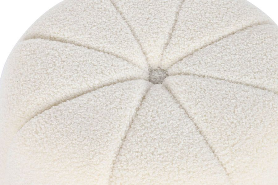 Puf Boucle Pumpkin biały - Item International