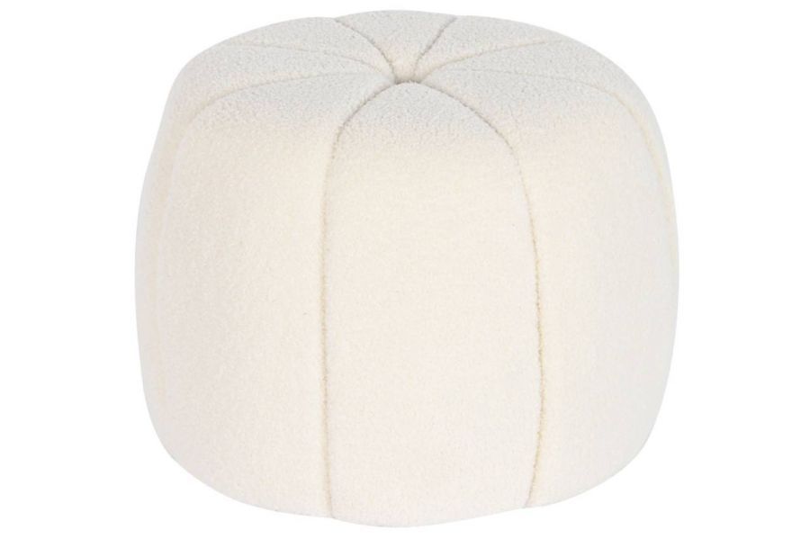 Puf Boucle Pumpkin biały - Item International