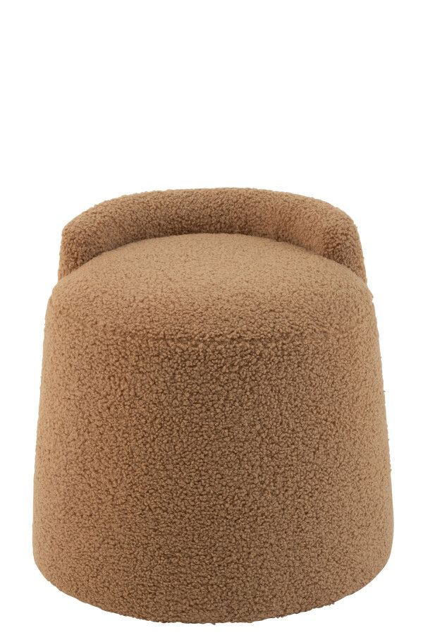 Puf Cocoon Boucle camel