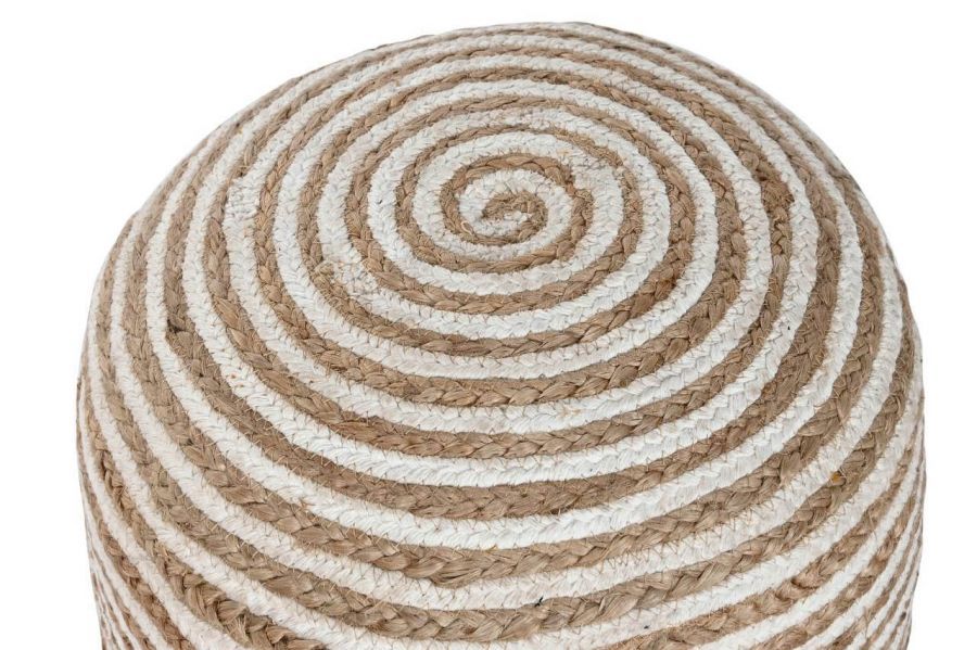 Puf jutowy Stripes 40 cm  - Item International