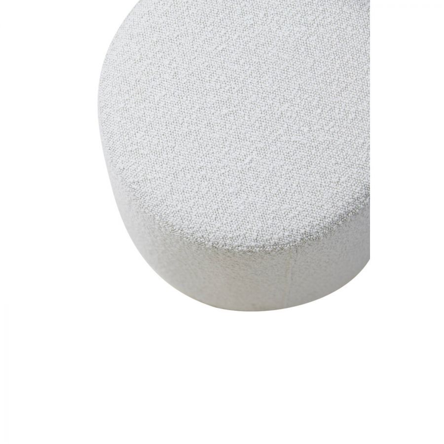 Puf Lauryn boucle cream - Light & Living