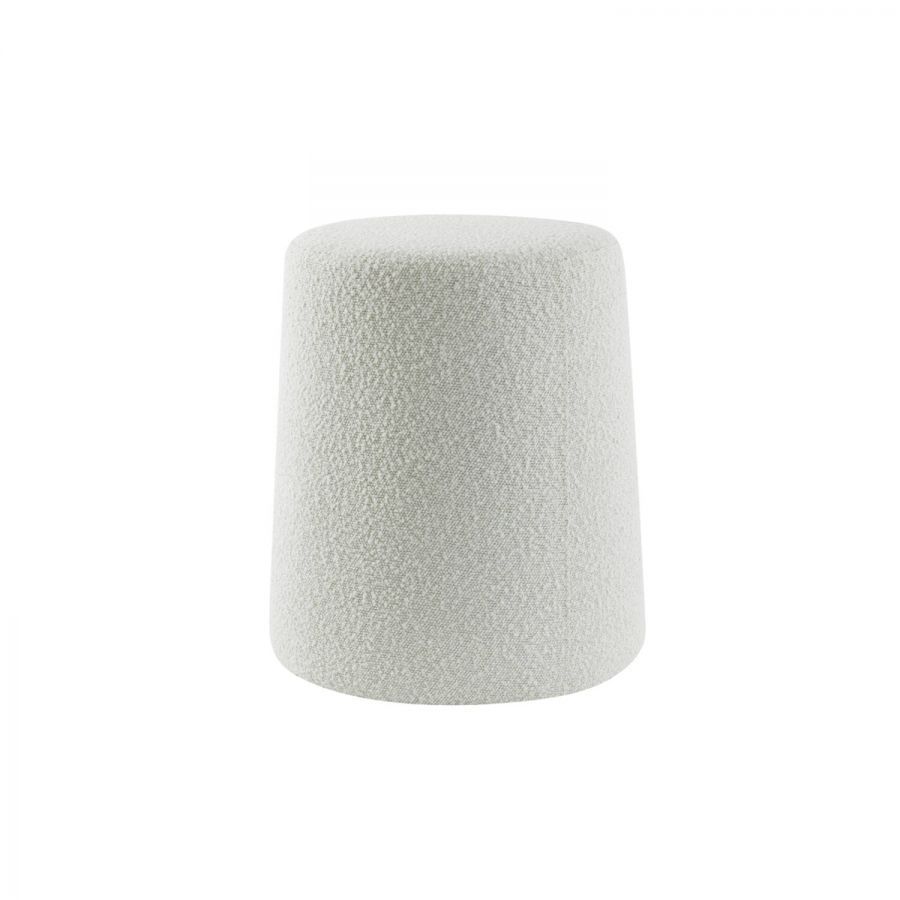 Puf Lauryn boucle cream - Light & Living