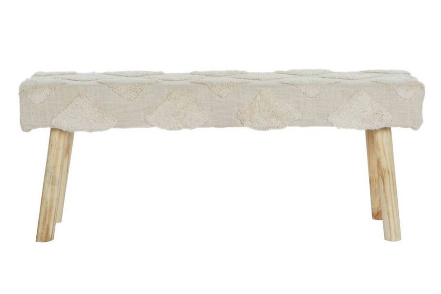 Puf ławka creme - Item International