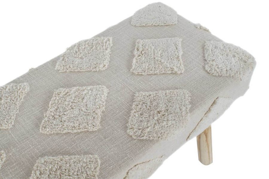 Puf ławka creme - Item International