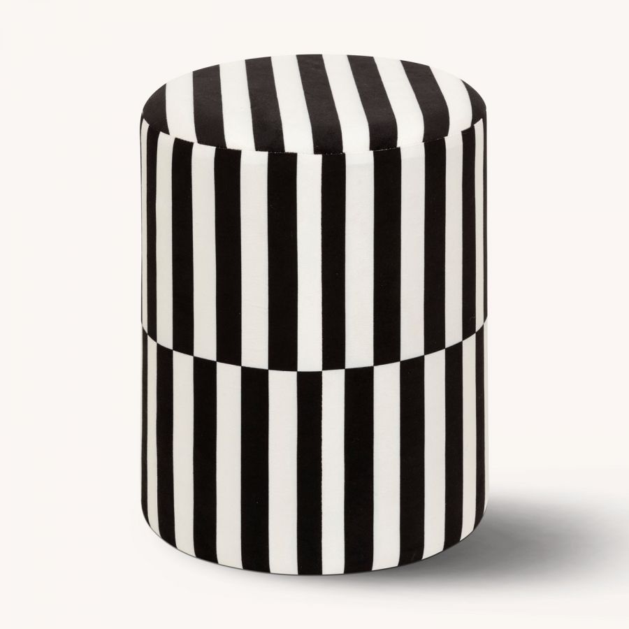 Puf New York stripes