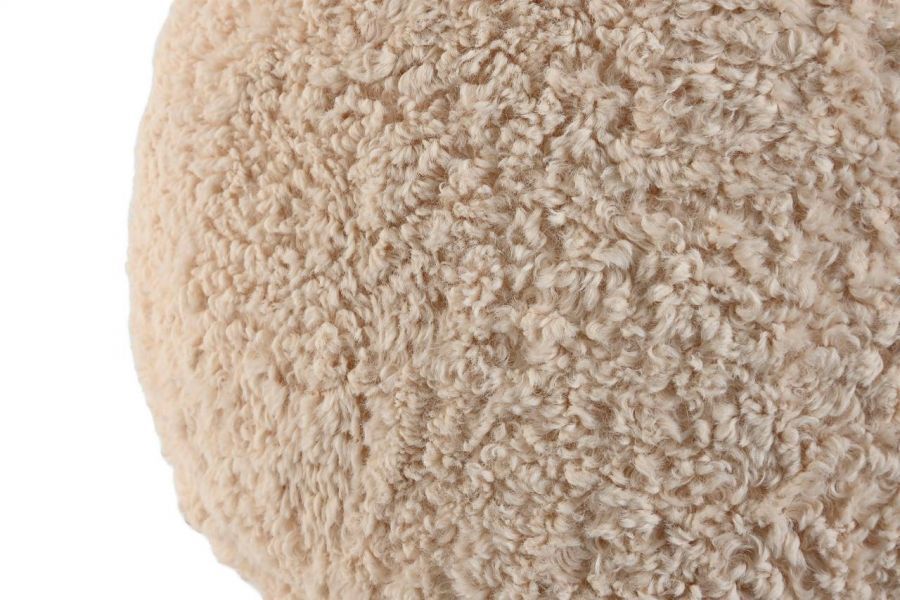 Puf poduszka Kula boucle Cush beżowa - Item International