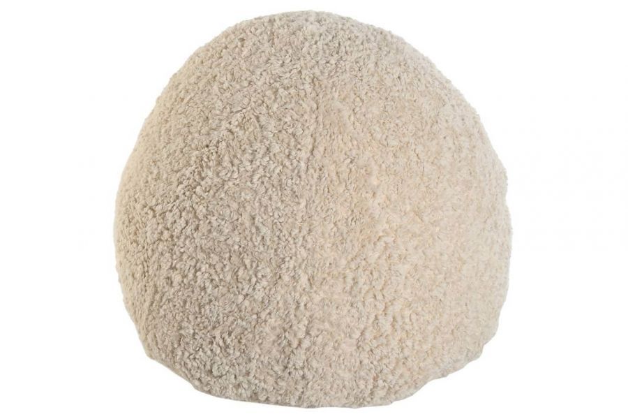 Puf poduszka Kula boucle Cush beżowa - Item International