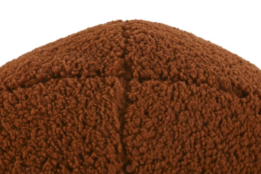 Puf poduszka Kula boucle Cush brązowa - Item International