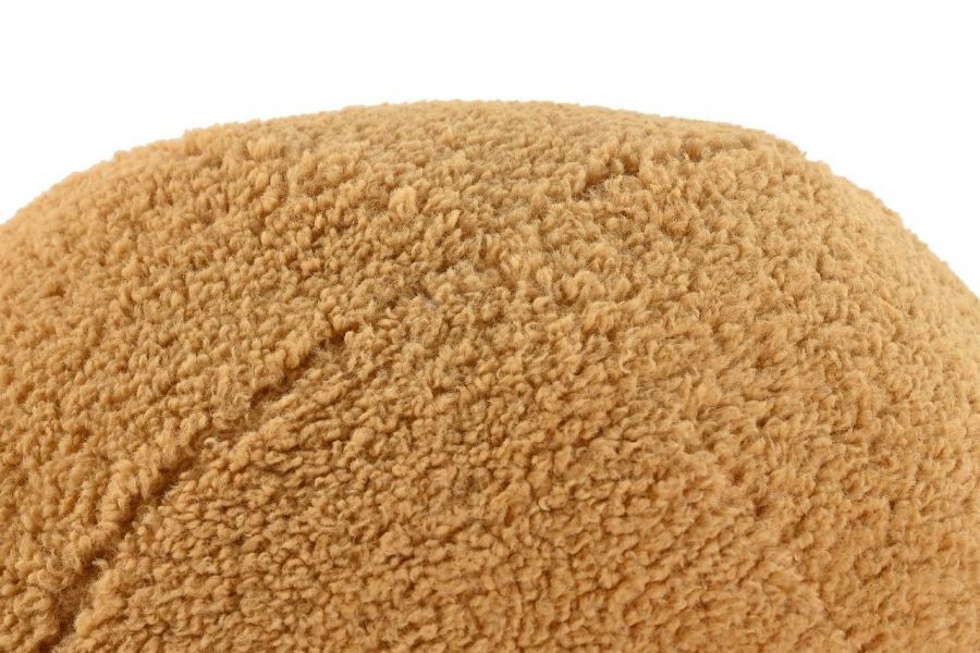 Puf poduszka Kula boucle Cush musztardowa - Item International