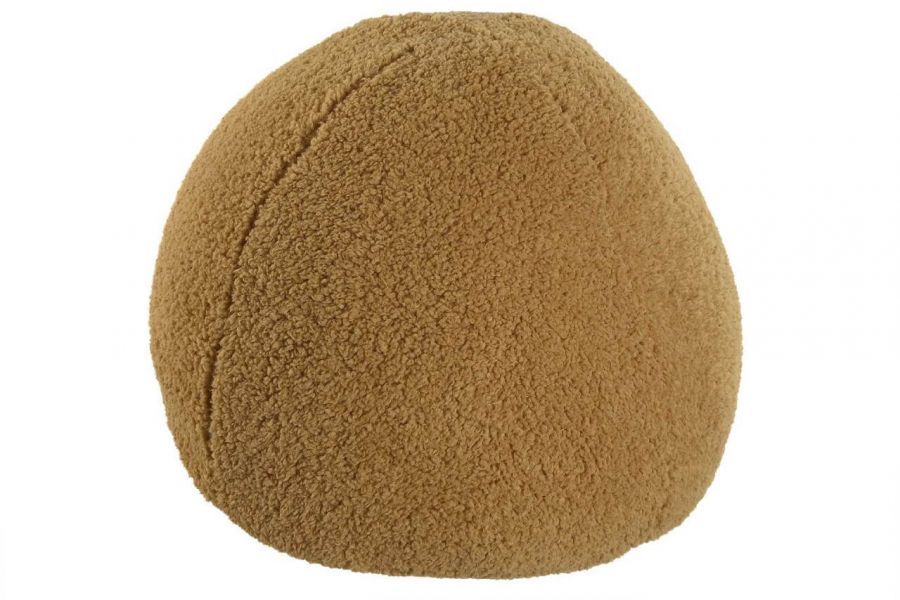 Puf poduszka Kula boucle Cush musztardowa - Item International