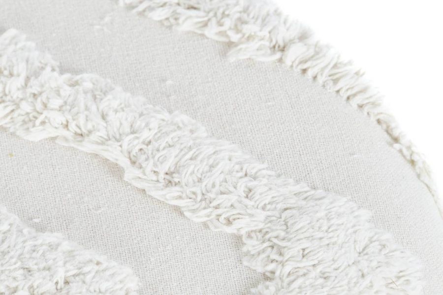 Puf taboret creme okrągły  - Item International