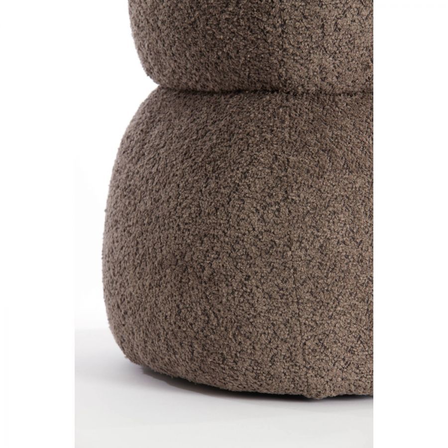 Puf tapicerowany La Bunu mocha mousse  - Light & Living