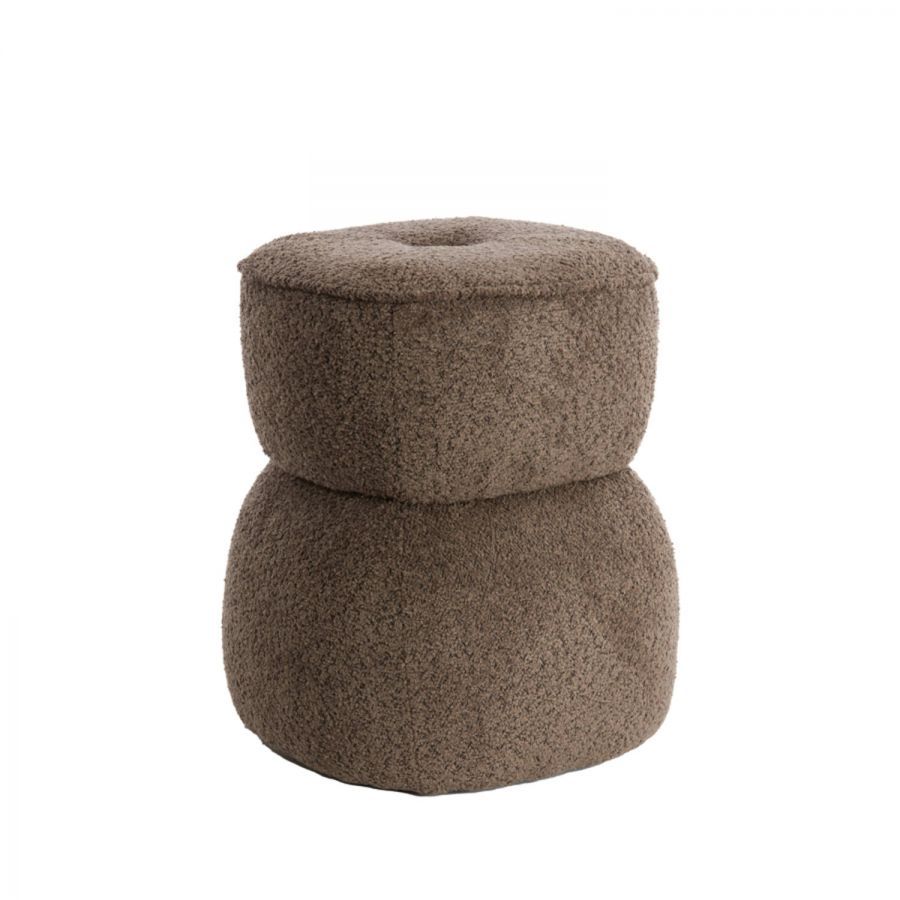 Puf tapicerowany La Bunu mocha mousse  - Light & Living