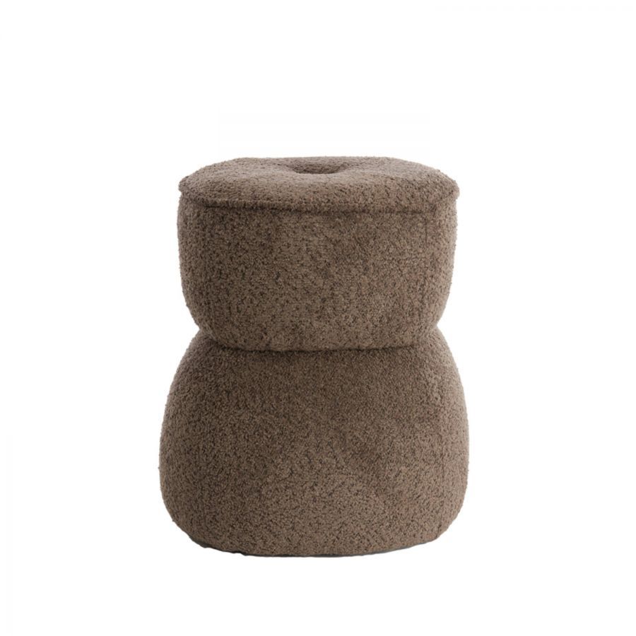 Puf tapicerowany La Bunu mocha mousse  - Light & Living