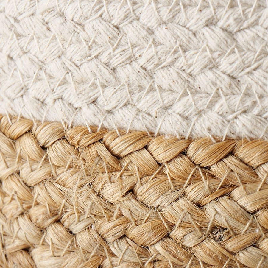 Pufa Boho jutowa - Boltze
