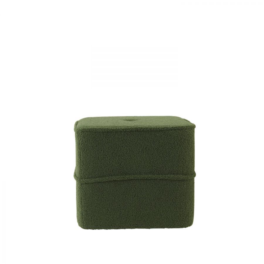 Pufa Cozy dark olive green - Light & Living