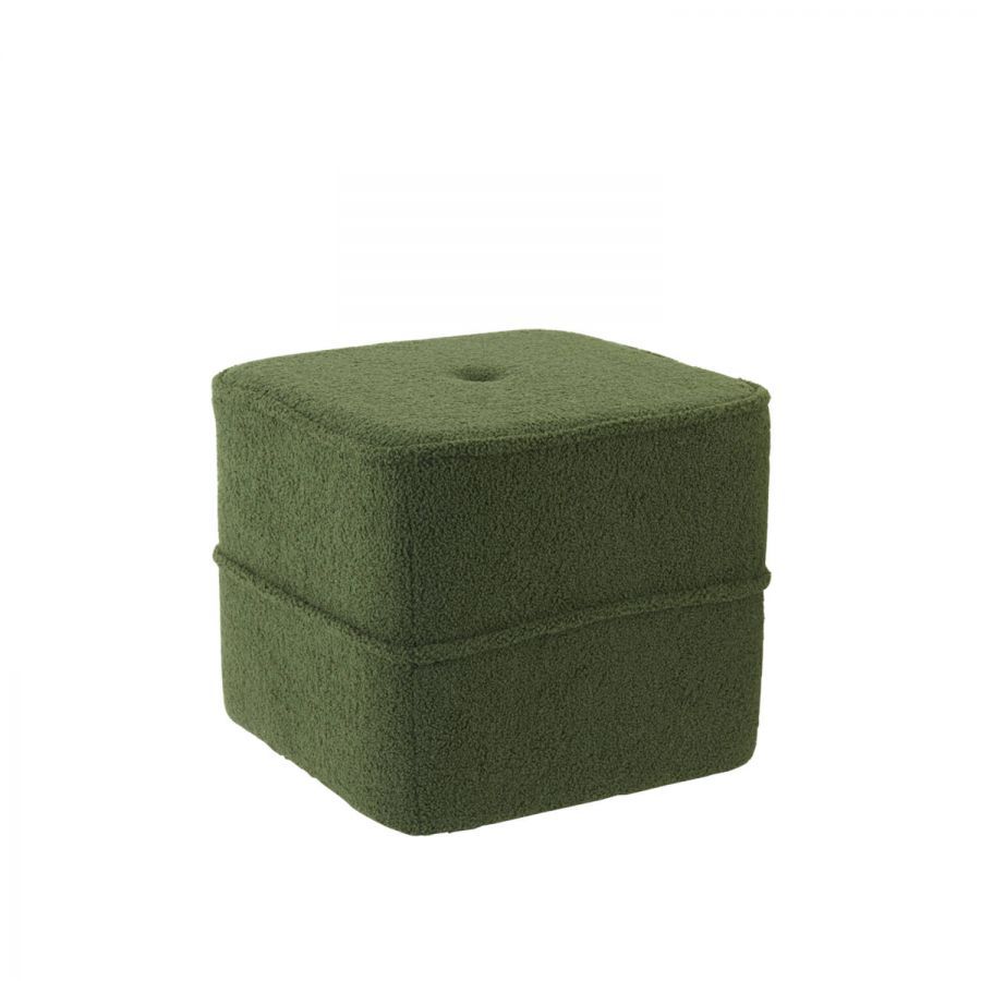 Pufa Cozy dark olive green - Light & Living