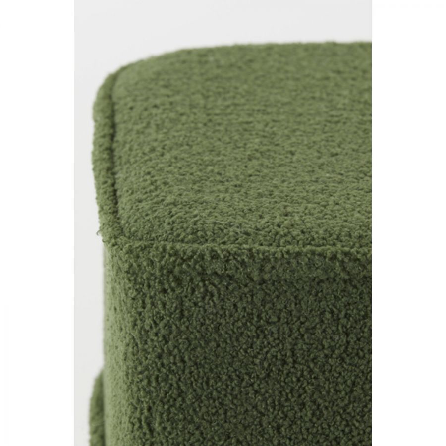 Pufa Cozy dark olive green - Light & Living