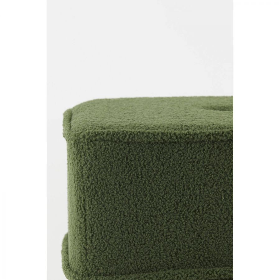Pufa Cozy dark olive green - Light & Living