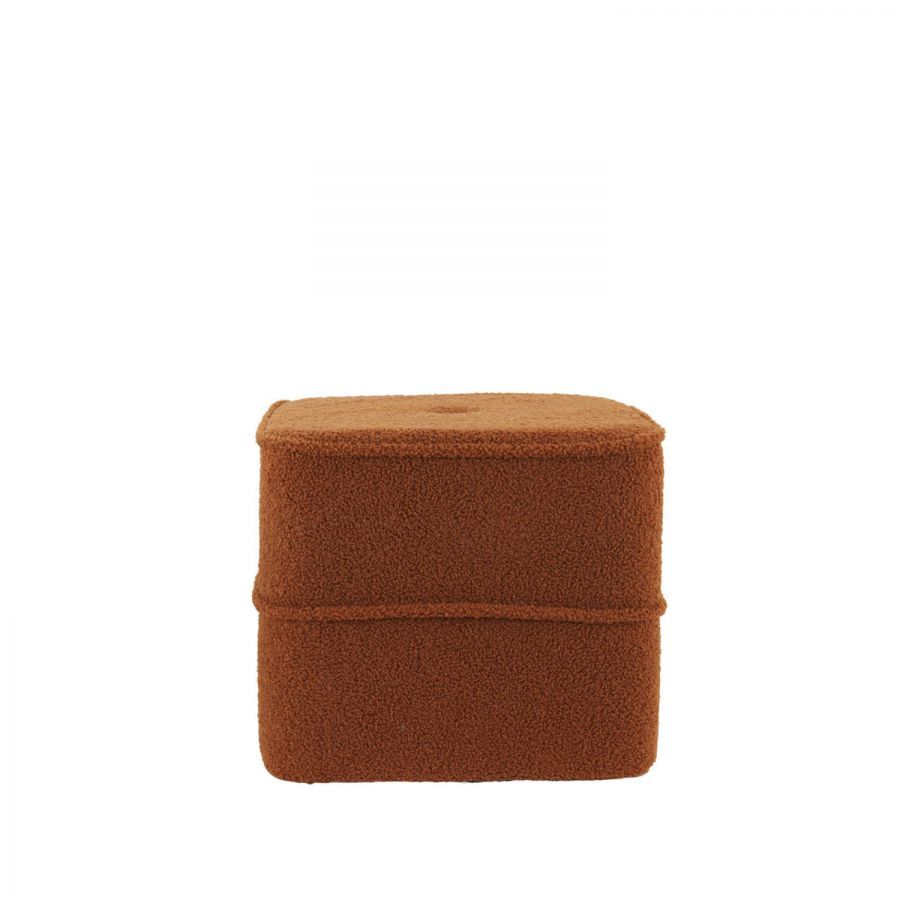 Pufa Cozy teddy terra  - Light & Living