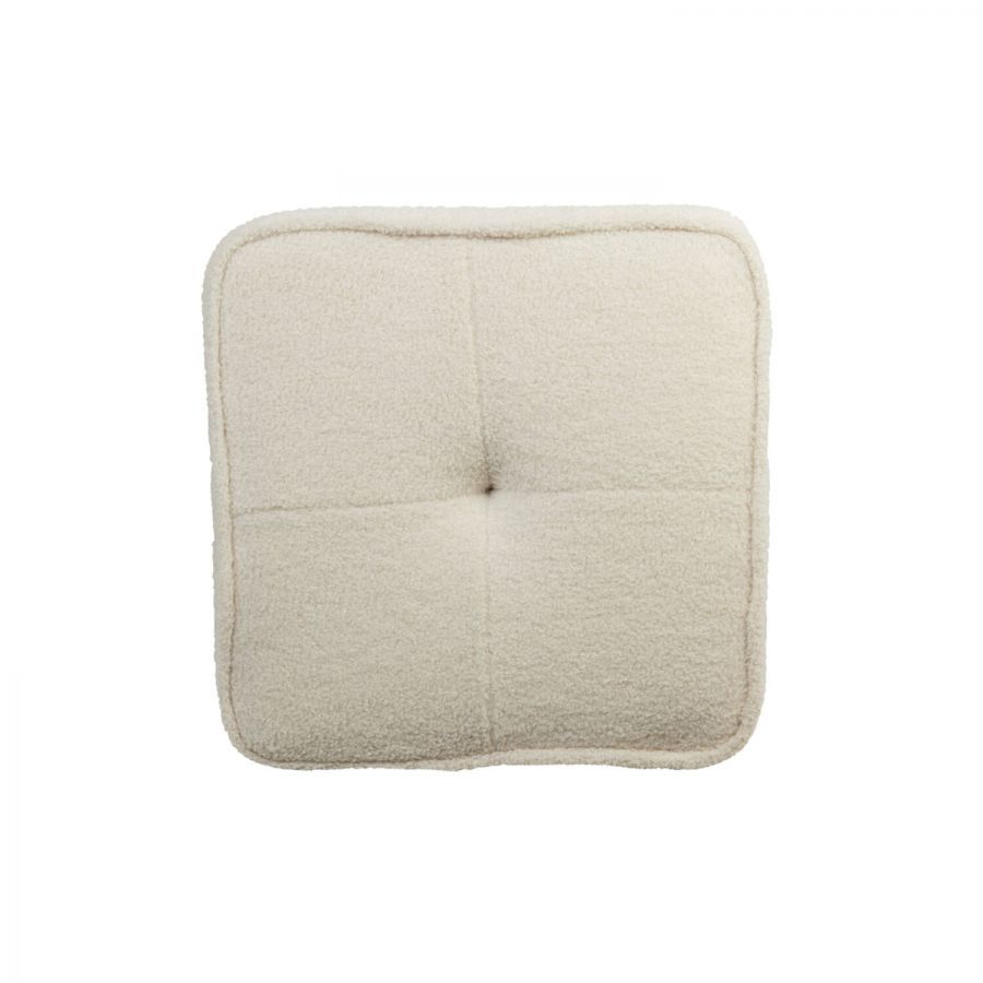 Pufa Cozy teddy white - Light & Living