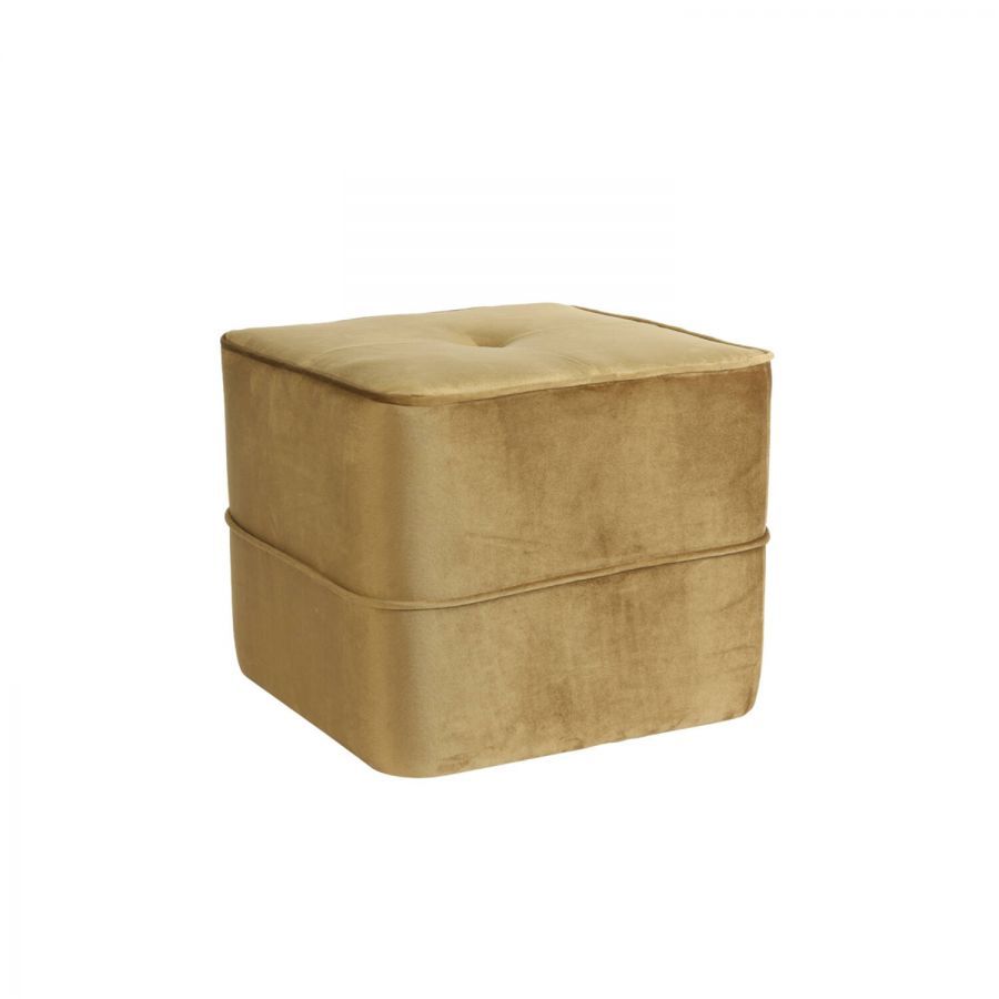 Pufa Cozy velvet caramel  - Light & Living