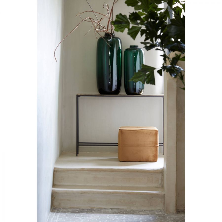 Pufa Cozy velvet caramel  - Light & Living